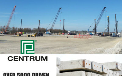 Centrum Piles Manufactured for Commercial Sheds